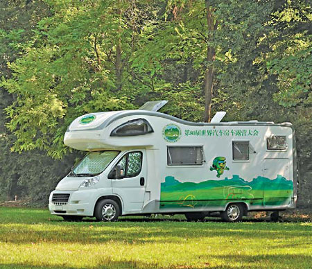 RV enthusiasts at home on wheels
