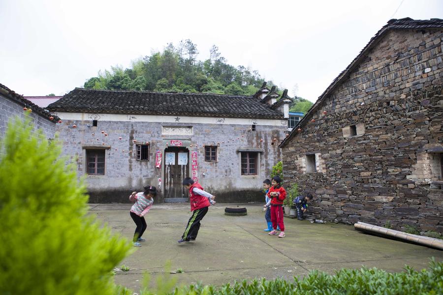 Scenery of Tumuyuan village in China's Jiangxi