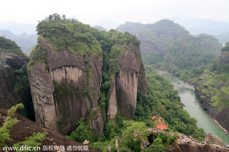 China's top 7 Danxia landforms