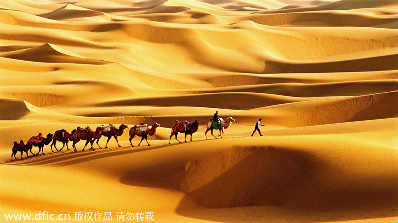 Top 5 most beautiful deserts in China