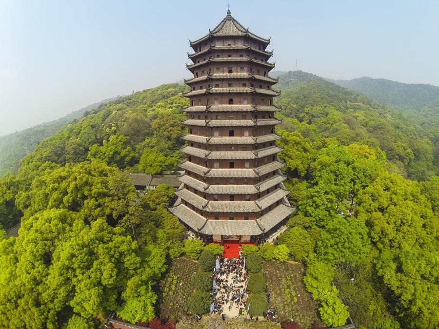 Amazing aerial scenery of China's Hangzhou