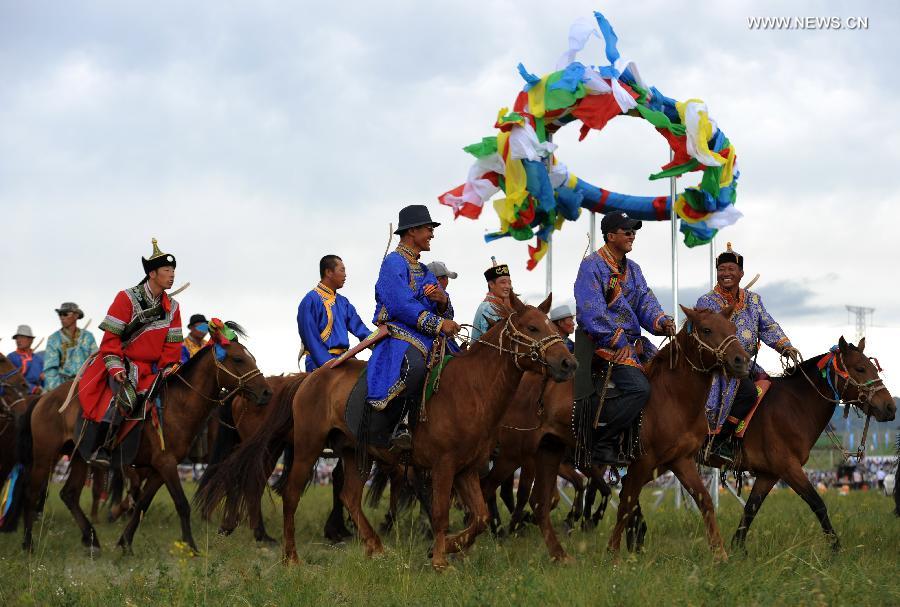 23rd Nadam Fair opens in Bairin Right Banner, N China