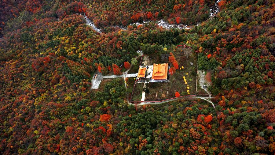 Yunwu Mountain in late autumn