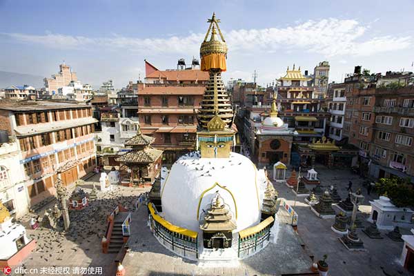 nepal welcomes large chinese tourist group