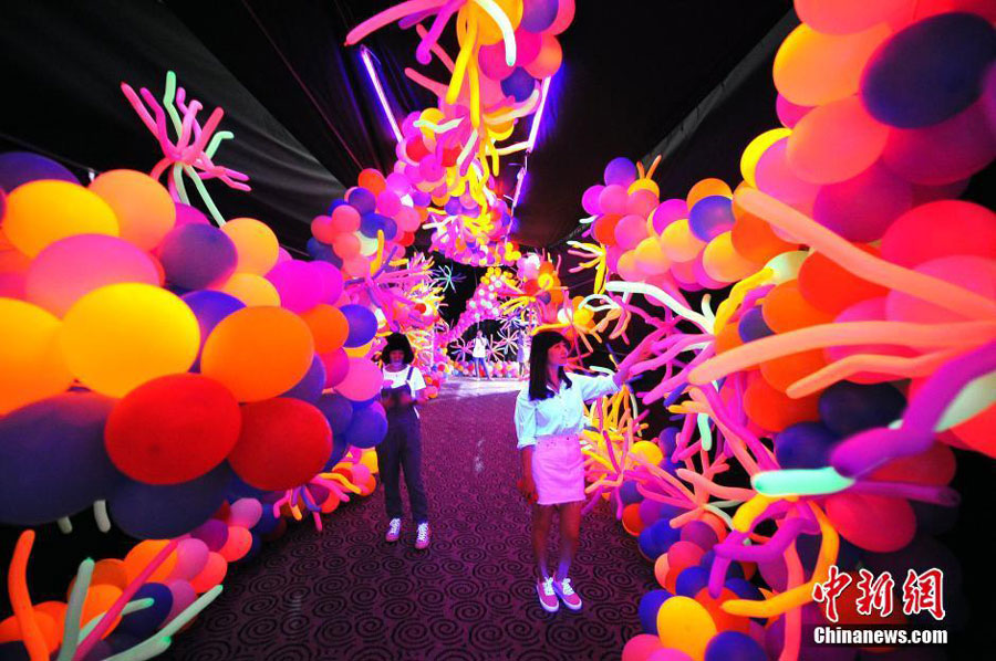 Asia's largest 4D balloon exhibition opens in Tianjin