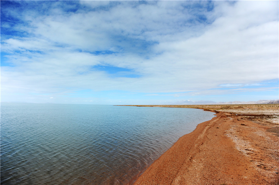 Beautiful scenery at Altun Mountains Nature Reserve in Xinjiang