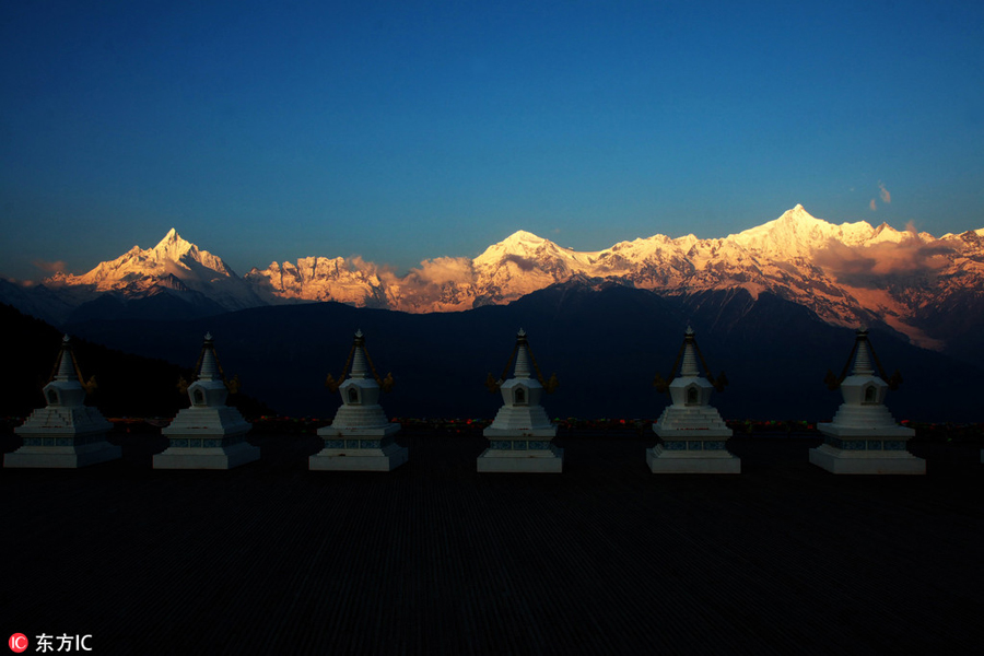 Meili Snow Mountain:Godlike snow mountain in China