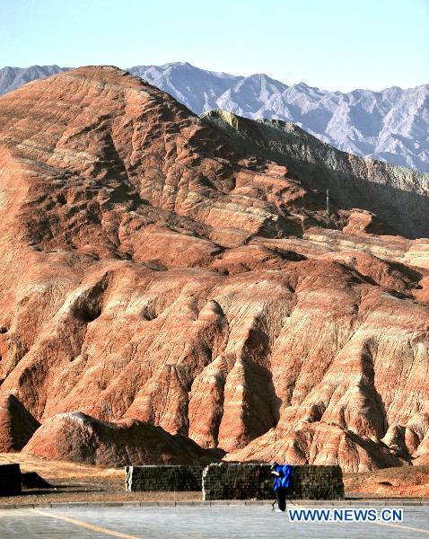 Fabulous scenery of Danxia landform in NW China