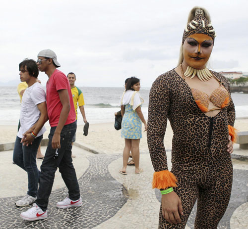 Gay Pride Parade in Rio De Janeiro