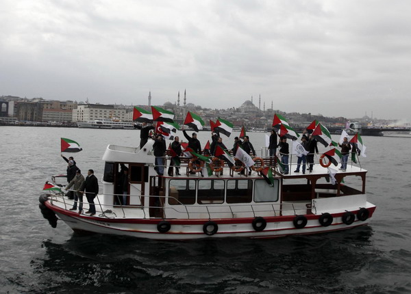 Mavi Marmara ship returns to Istanbul