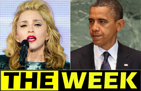 THE WEEK Sept 28: Madonna endorses(?) Obama
