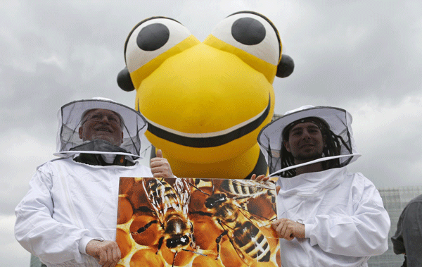 EU to ban pesticides blamed for harming bees