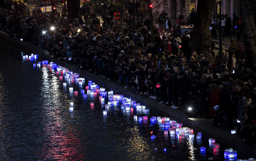 Solemn ceremonies mark 1st anniversary of Paris attacks
