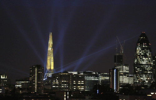 London unveils Europe's tallest buidling