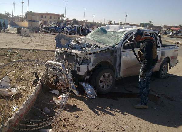Twin suicide bombings kill 17 in Iraq's Ramadi