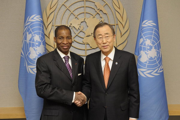 Cote d'Ivoire's new envoy presents credentials to the UN