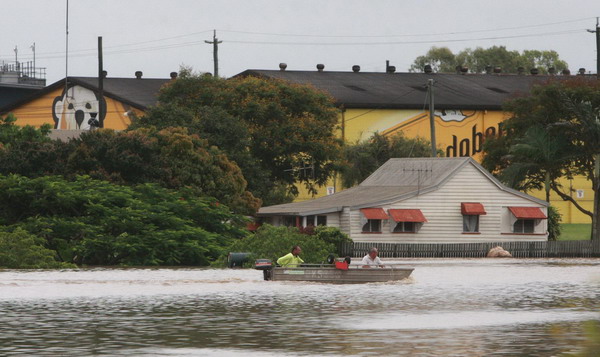Queensland flooded