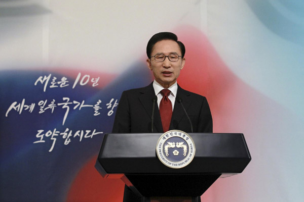 Lee: Seoul willing to talk to DPRK