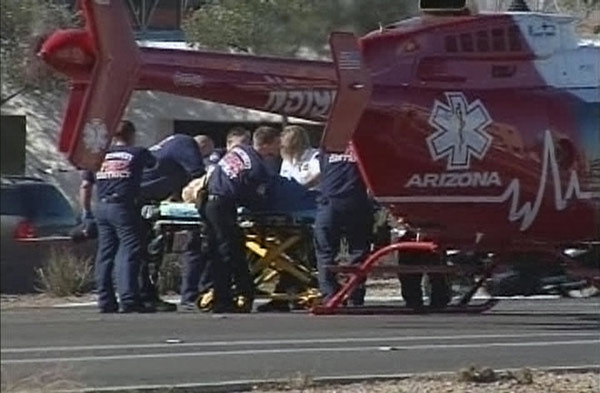 Arizona Rep. Giffords shot, 6 killed