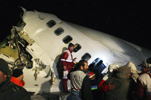 At least 70 killed in Iranian passenger plane crash