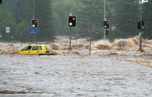 Floods hit Brisbane, Australia's 3rd-largest city