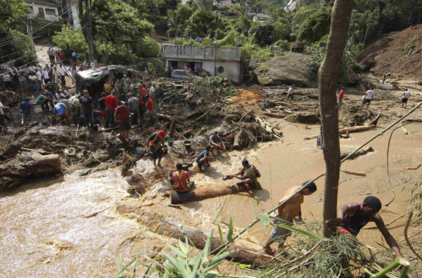 At least 270 dead in Brazil floods, landslides