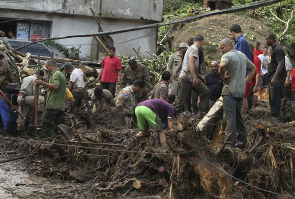 At least 270 dead in Brazil floods, landslides