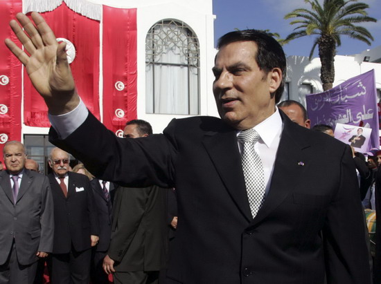 Tunisian leader flees amid unrest, PM takes over