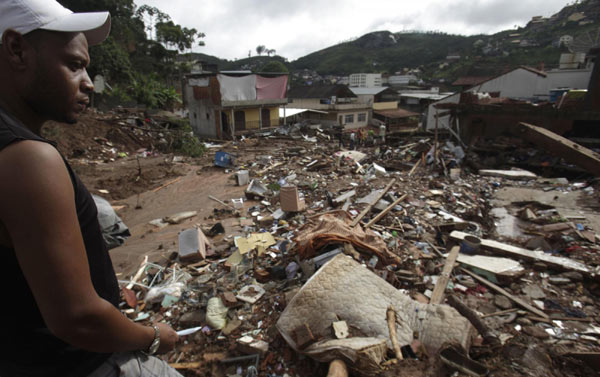 Brazil rains kill more than 600, epidemic feared