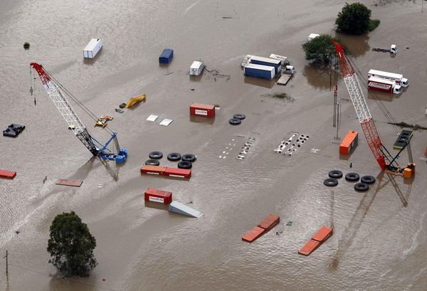 Flood-stricken Brisbane 'improving daily': official