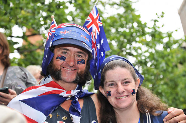 Australia Day celerated in Melbourne