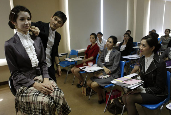 Thai airline recruits ladyboy flight attendants