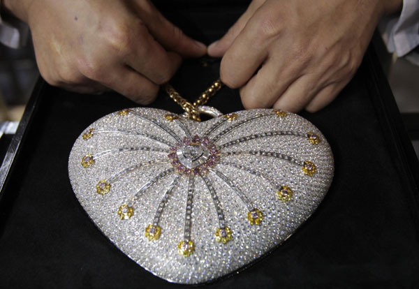 Most expensive handbag on display in Qatar