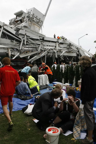 Christchurch earthquake kills at least 65