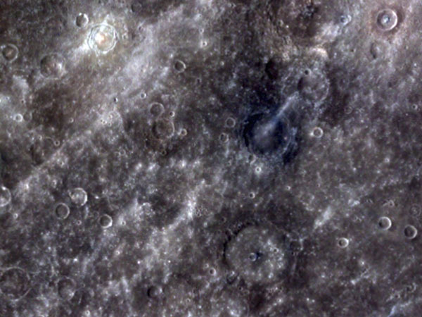 Mercury's first color image released by NASA