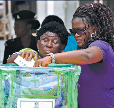 Jonathan takes early lead in Nigeria vote