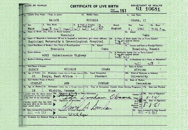 Hawaii govt hands over Obama's birth records