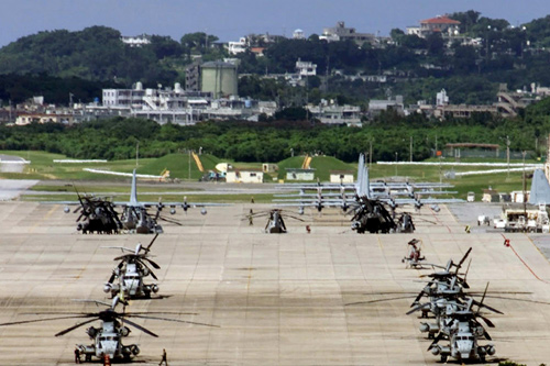 Japan, US give up on 2014 airbase relocation target