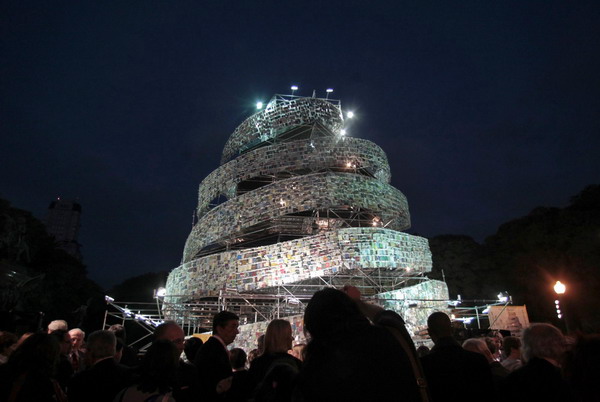 'Tower of Babel' rises in Buenos Aires