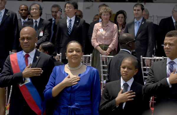 Martelly sworn in as Haiti's new president