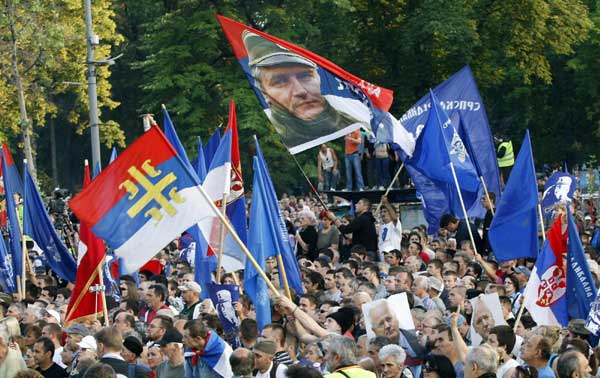 Serbian police detain 180 in pro-Mladic protest