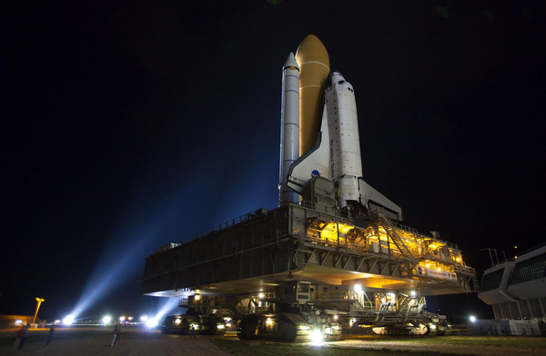 Space shuttle Atlantis ready for last mission