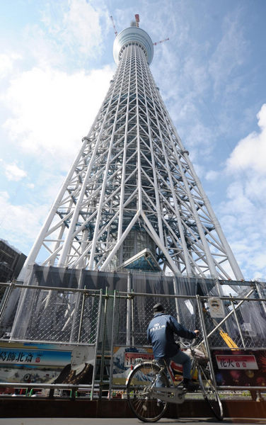 Tokyo Sky Tree: world's highest self-standing tower