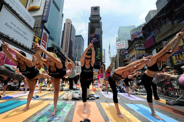 Yoga to welcome summer solstice