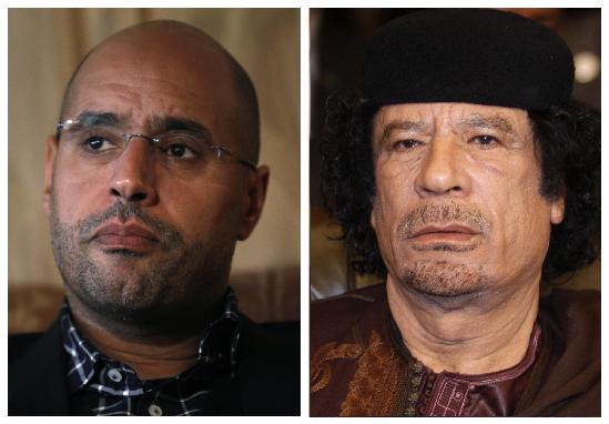 Gadhafi's son says western nations a 'target'