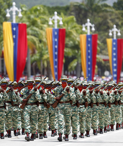 Venezuela marks 200th anniversary of independence