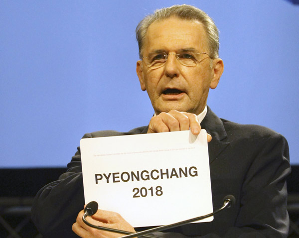 Pyeongchang to host 2018 Winter Olympics