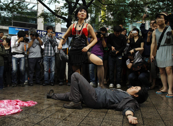 'SlutWalk' marches in Seoul