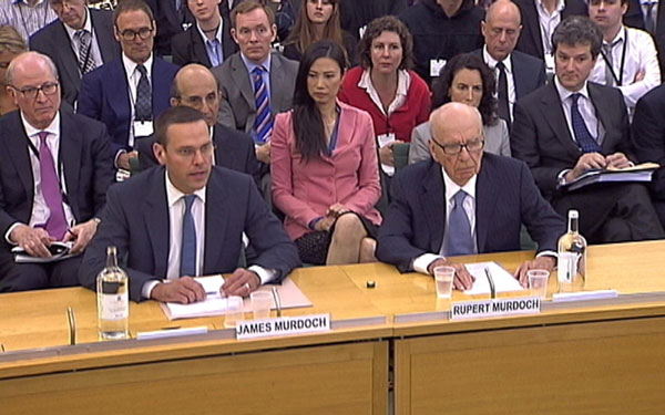 James Murdoch: We are sorry