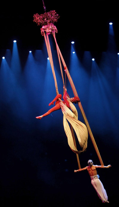 Circus of China stages spectacle in Sao Paulo